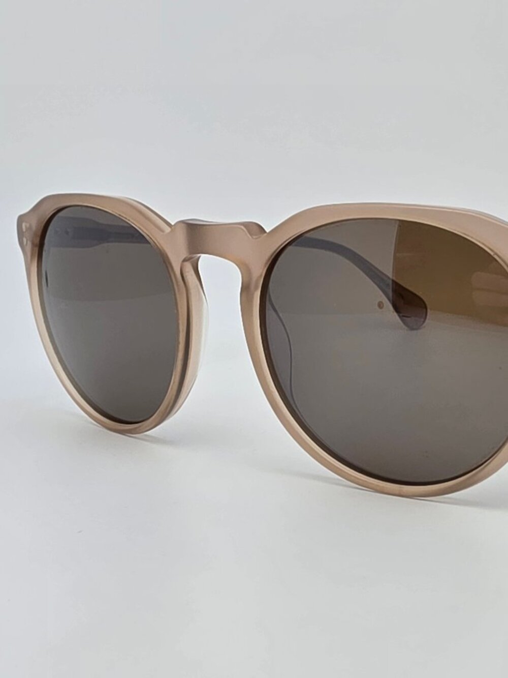 Raen Remmy 52 Rose Frame Silver Mirror Brown Base Lens Sunglasses 52-20-145